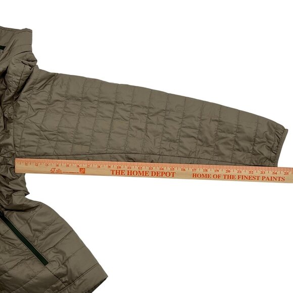 Patagonia Jacket Mens XL Beige Nano Puff Insulated Full Zip Lightweight Puffer - Picture 14 of 15